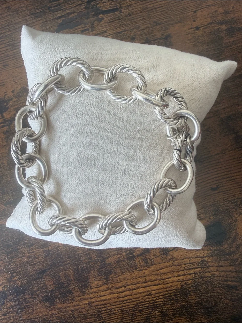 David Yurman | Oval Link Chain Bracelet | Sterling Silver - Picture 3 of 4